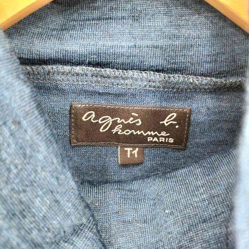 アニエスベーオム Agnes b.homme ウール タートルネック ニットカットソー メンズ  T1